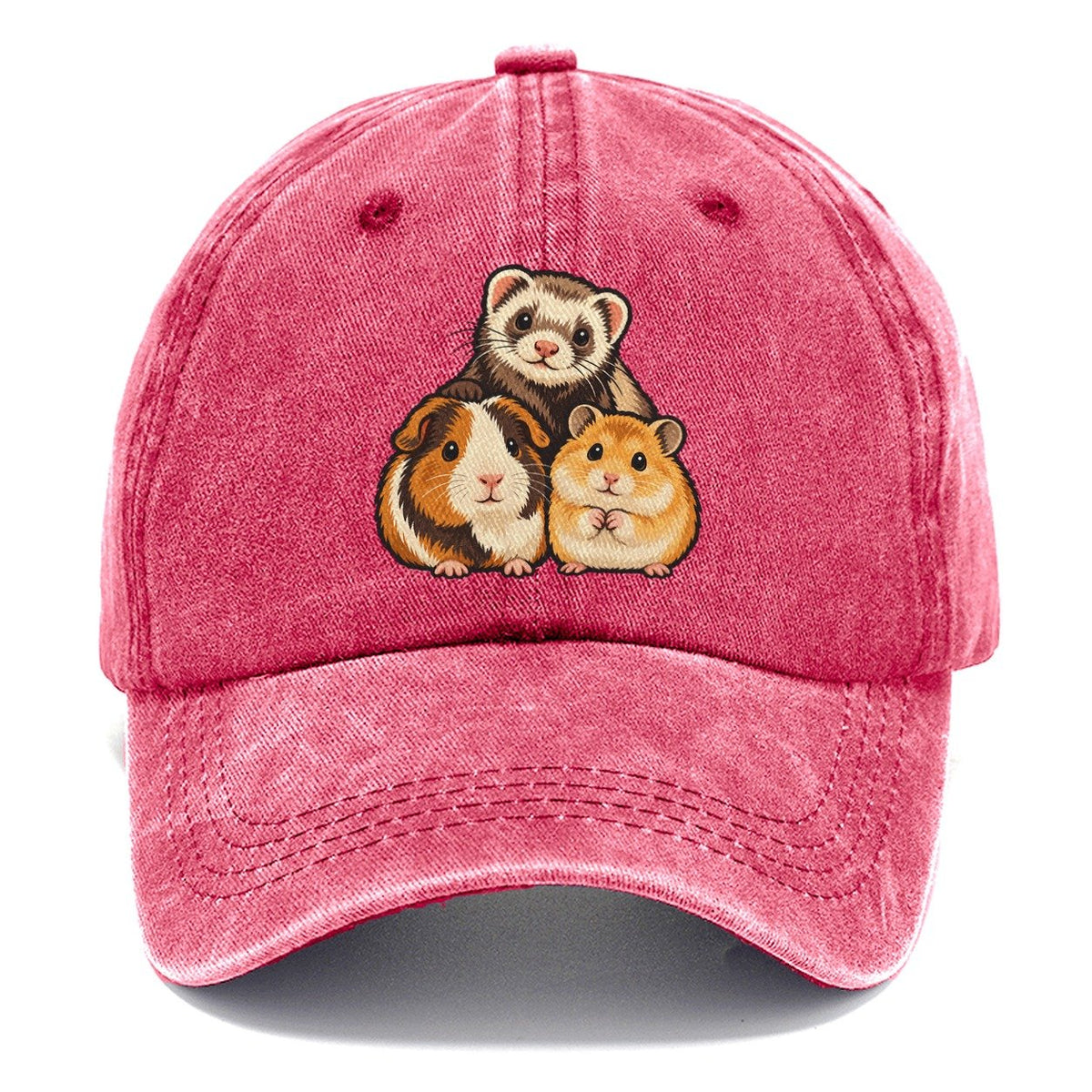 Small Pet Gathering Small Pet Logos Classic Cap – Pomegranate Blush