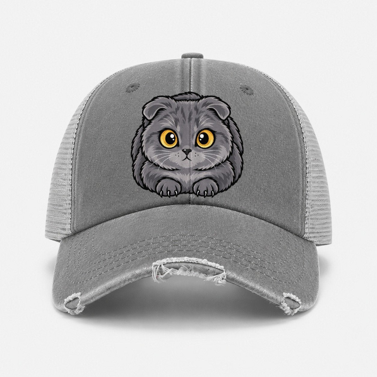 Grey — front view