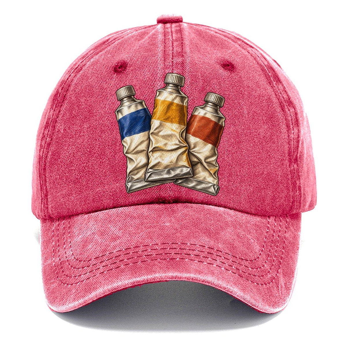 Pigment Tubes Small Gathering Pastimes Companions Classic Cap – Pomegranate Blush