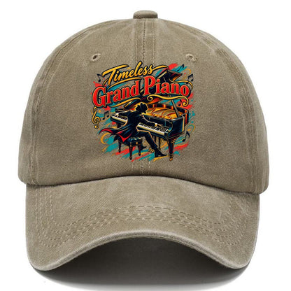 Timeless Grand Piano Music Instruments Classic Cap – Warm Sand