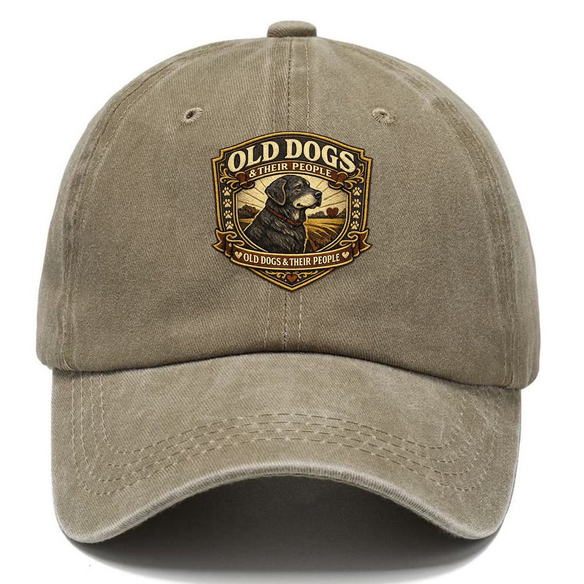 Old Dog Club Classic Cap – Warm Sand
