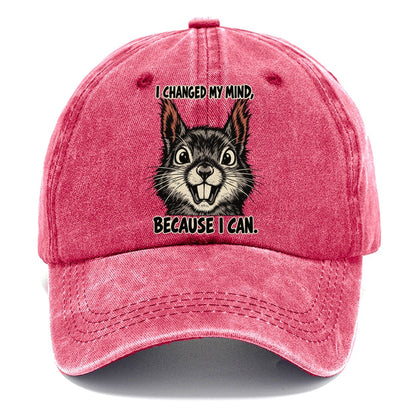 I Changed My Mind Feral Logic Classic Cap – Pomegranate Blush