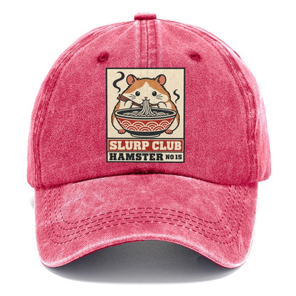 Hamster Mini Slurp Club Classic Cap – Pomegranate Blush