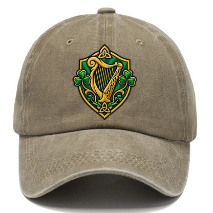 Ireland Minimal Emblem Country Logos Classic Cap – Warm Sand