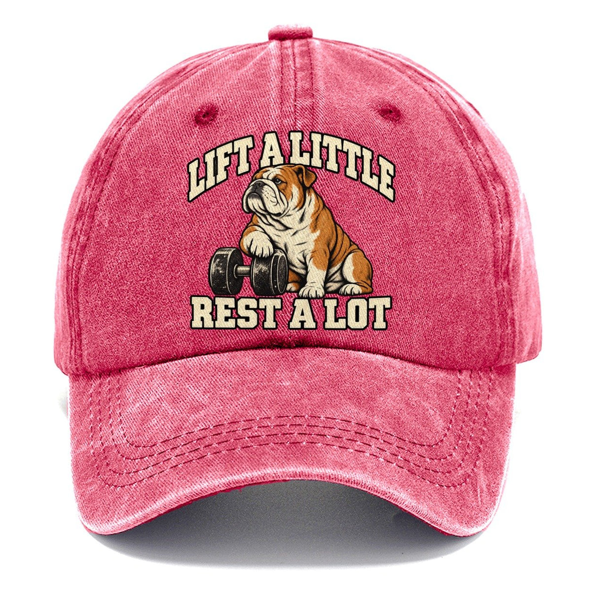 Bulldog Easy Pace Character Club Classic Cap – Pomegranate Blush