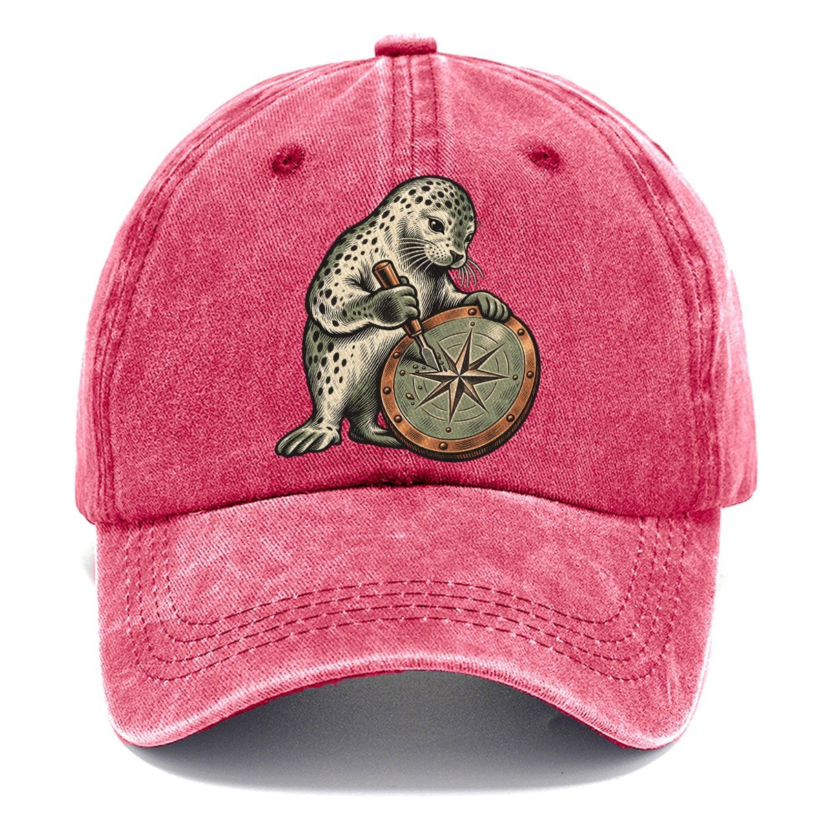 Seal Chart Engraver Sundown Familiars Classic Cap – Pomegranate Blush