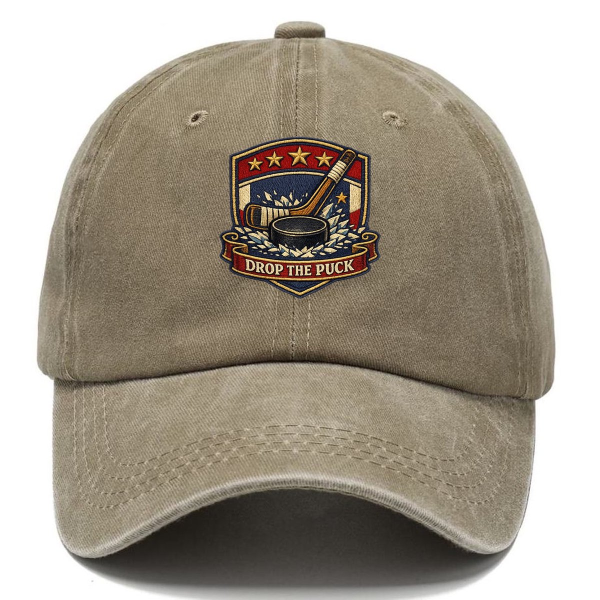 Ice Hockey Player Classic Cap – Warm Sand
