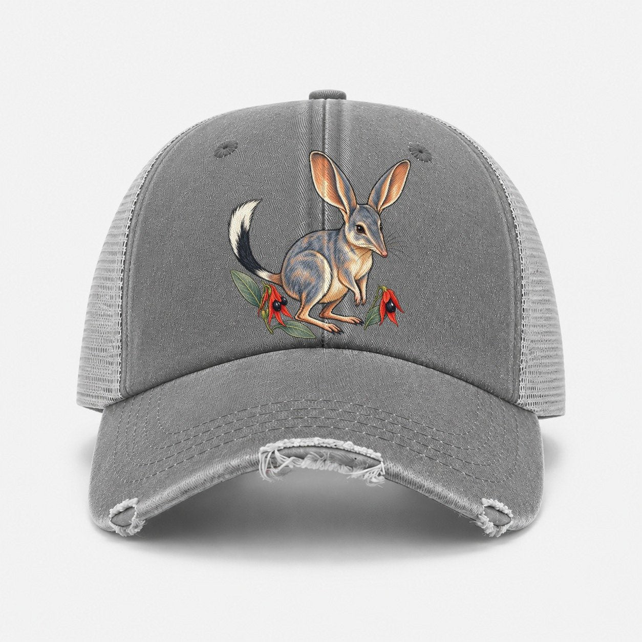 Grey — front view