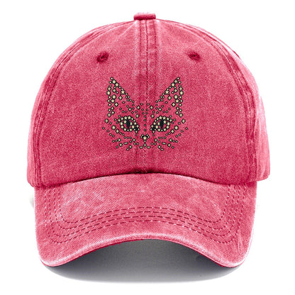 Cat Cursor Eyes Classic Cap – Pomegranate Blush