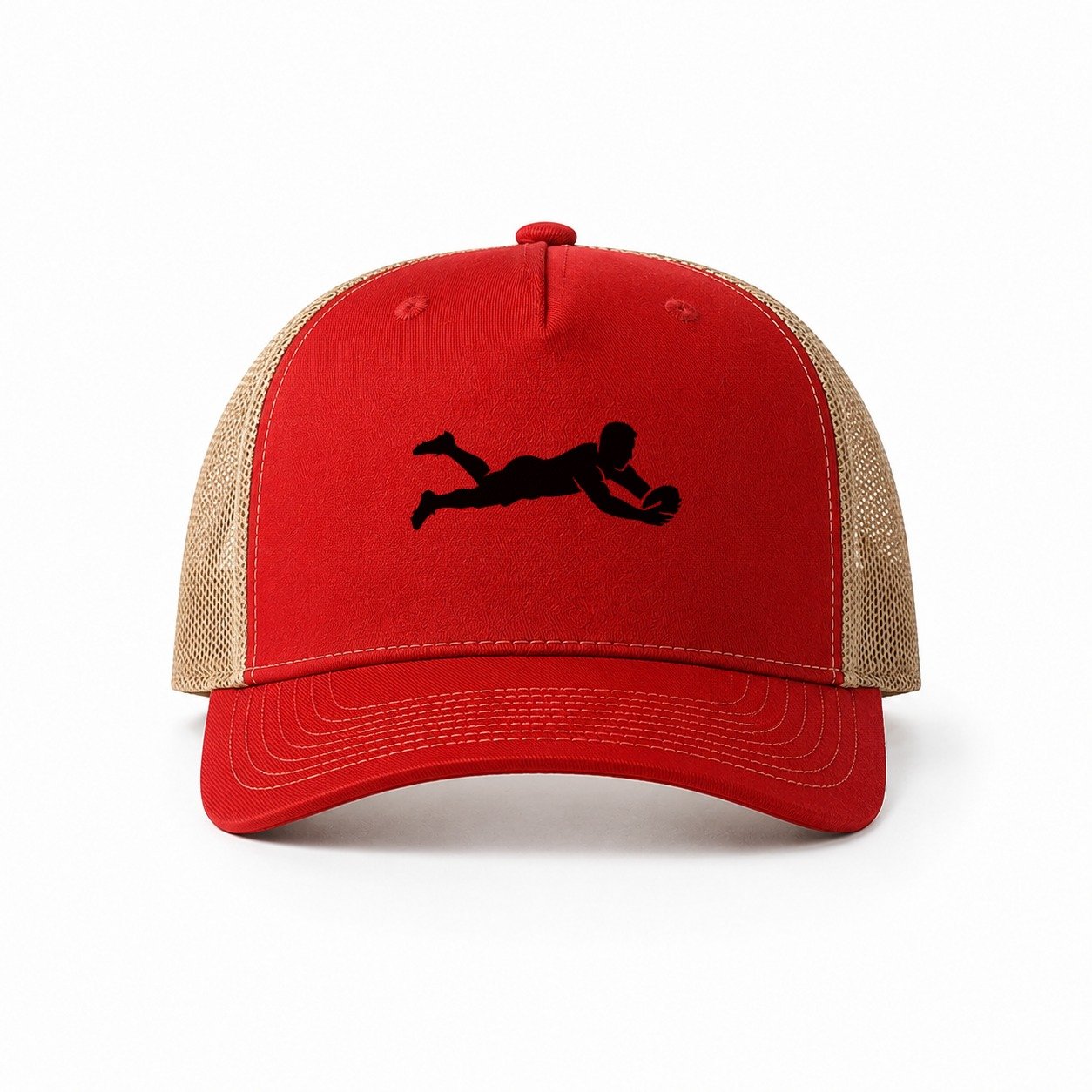 Red-Khaki — front view