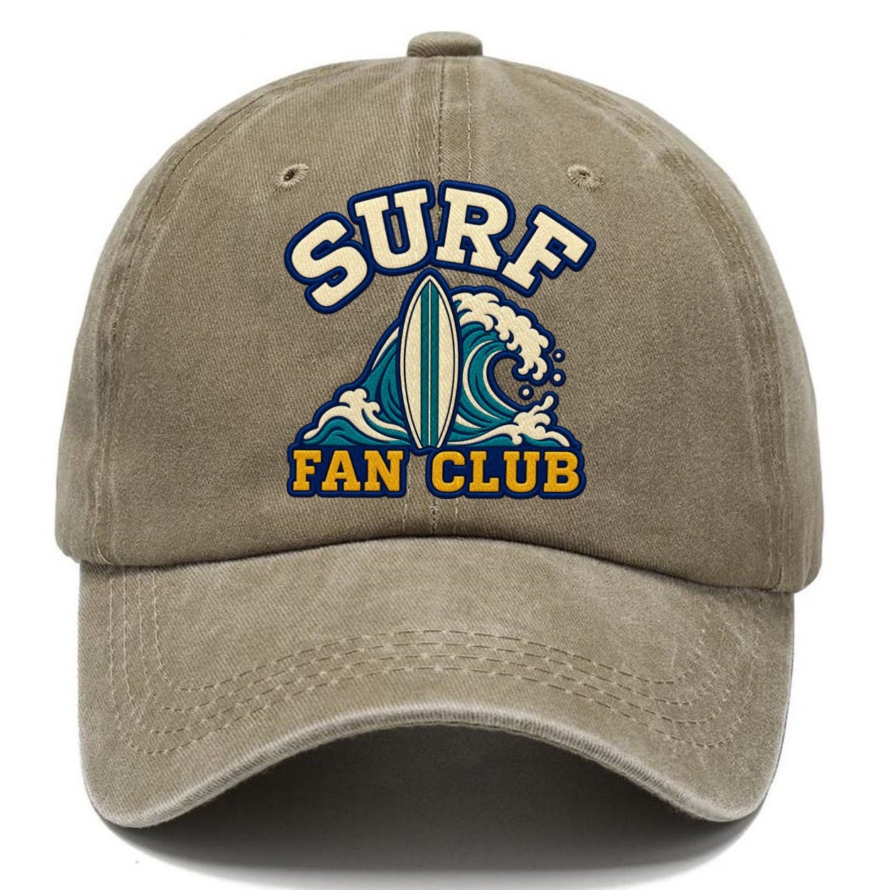 Surf Fan Club Classic Cap – Warm Sand