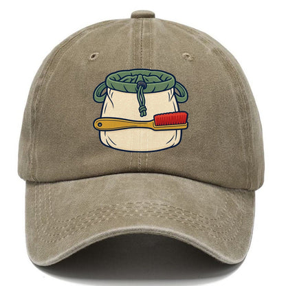 Chalk Bag And Brush Rock Climbing Classic Cap – Warm Sand