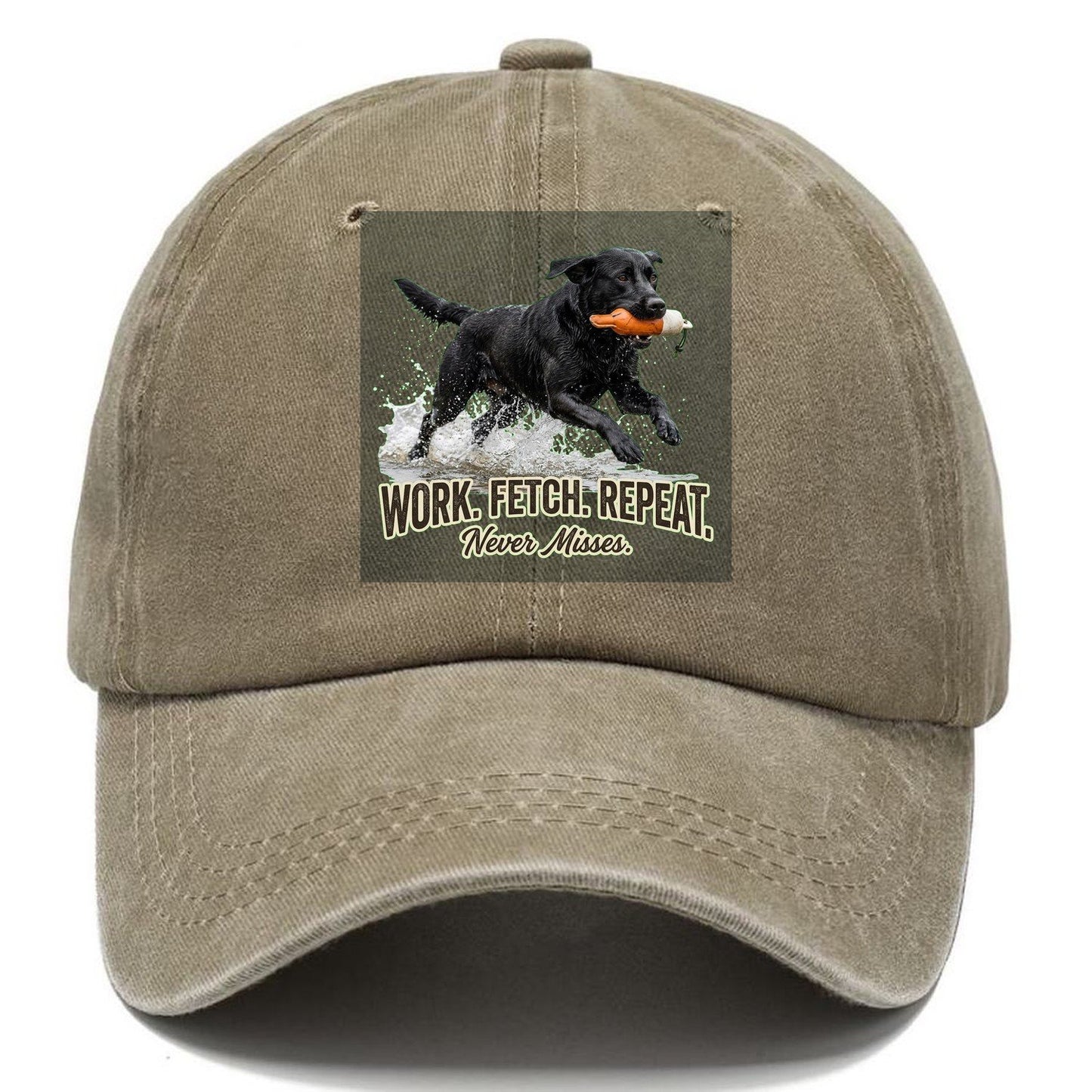 Work Fetch Repeat Classic Cap – Warm Sand