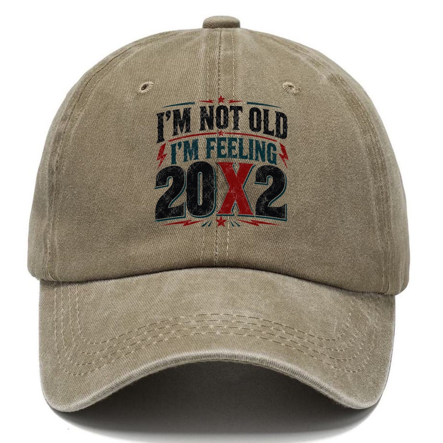 Feeling 20 X 2 Forty Vintage Classic Cap – Warm Sand