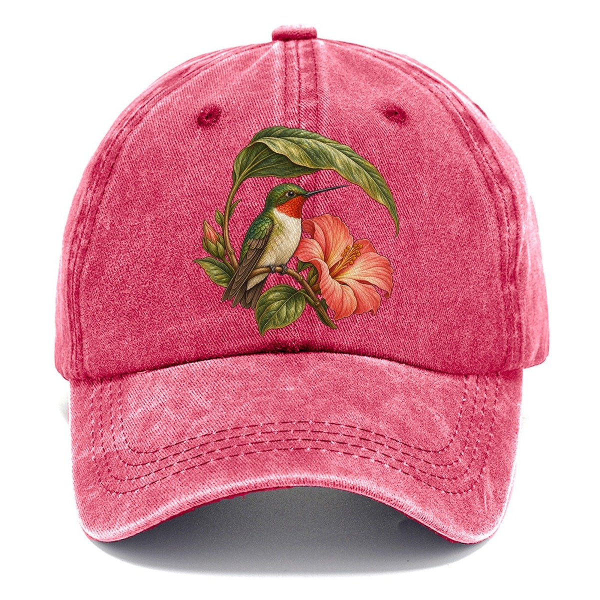 Hummingbird Rain Rest Everyday Originals Classic Cap – Pomegranate Blush