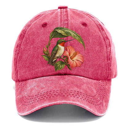 Hummingbird Rain Rest Everyday Originals Classic Cap – Pomegranate Blush