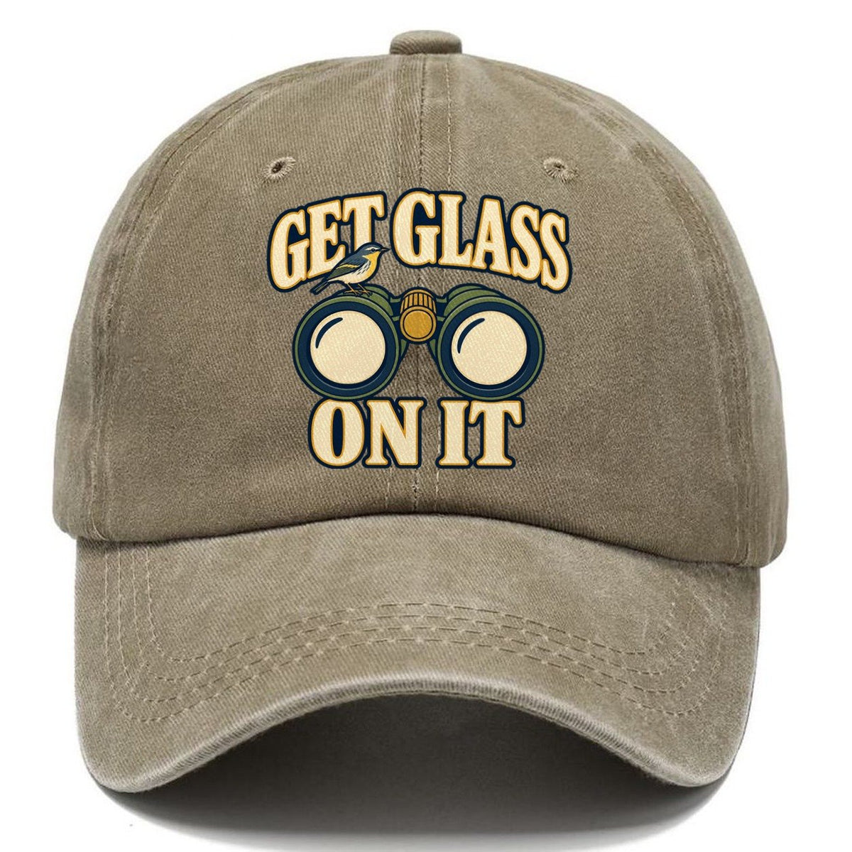 Get Glass On It Birdwatching Classic Cap – Warm Sand