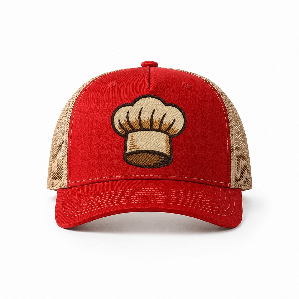 Red-Khaki — front view