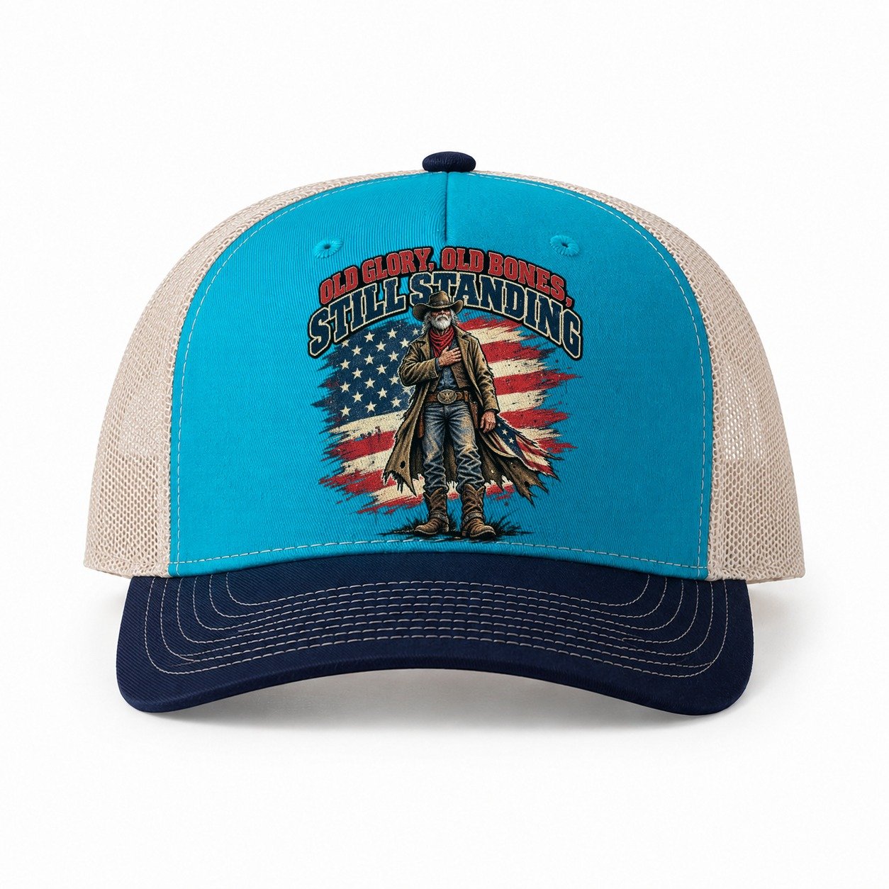Teal-Navy — front view