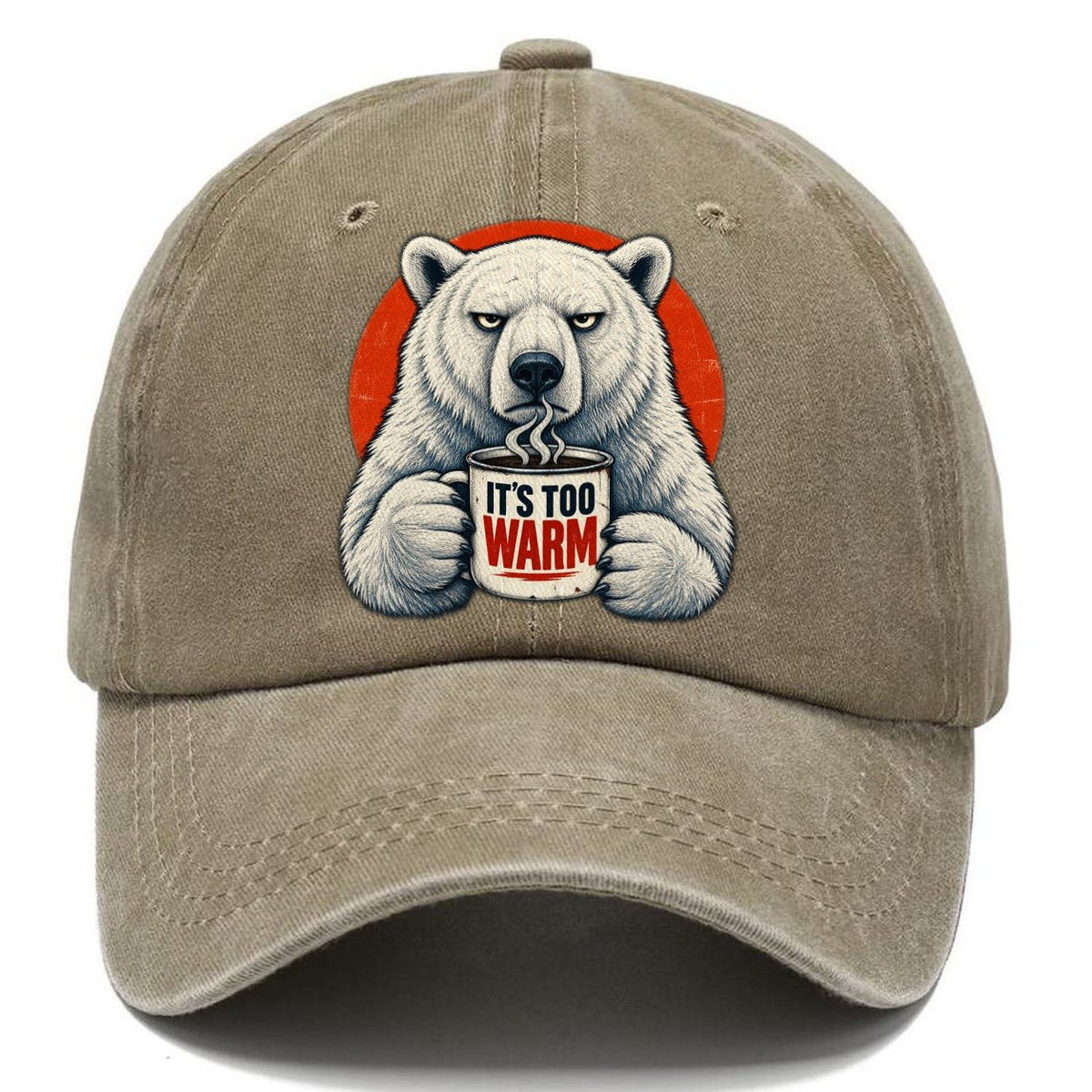 Polar Bear Mug Truths Classic Cap – Warm Sand