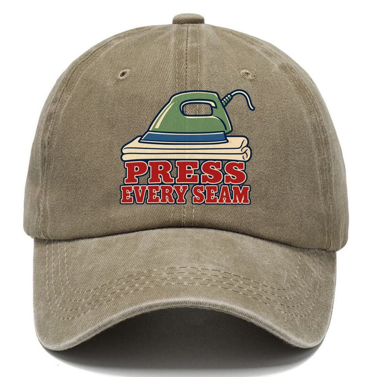 Press Every Seam Sewing And Quilting Classic Cap – Warm Sand
