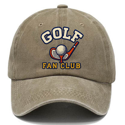 Golf Fan Club Classic Cap – Warm Sand