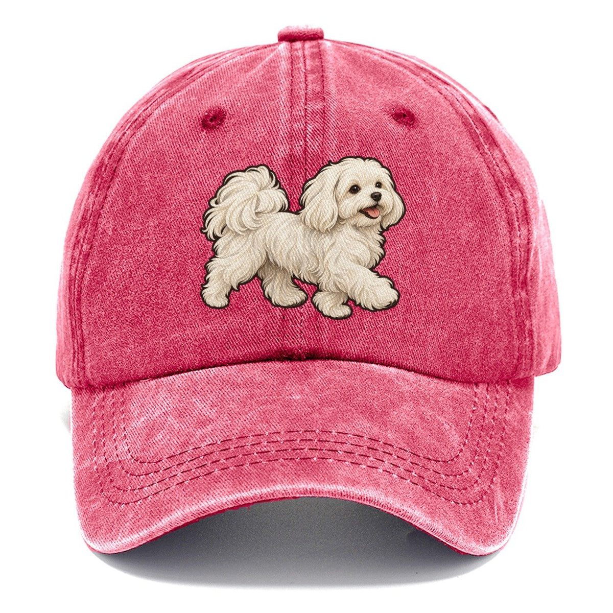 Maltese Trotting Fan Favorites Classic Cap – Pomegranate Blush