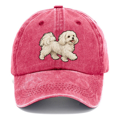 Maltese Trotting Fan Favorites Classic Cap – Pomegranate Blush