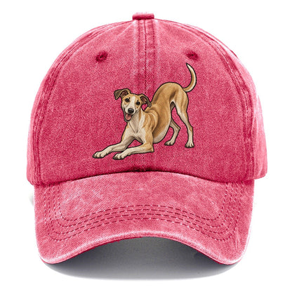 Whippet Play Bow Fan Favorites Classic Cap – Pomegranate Blush
