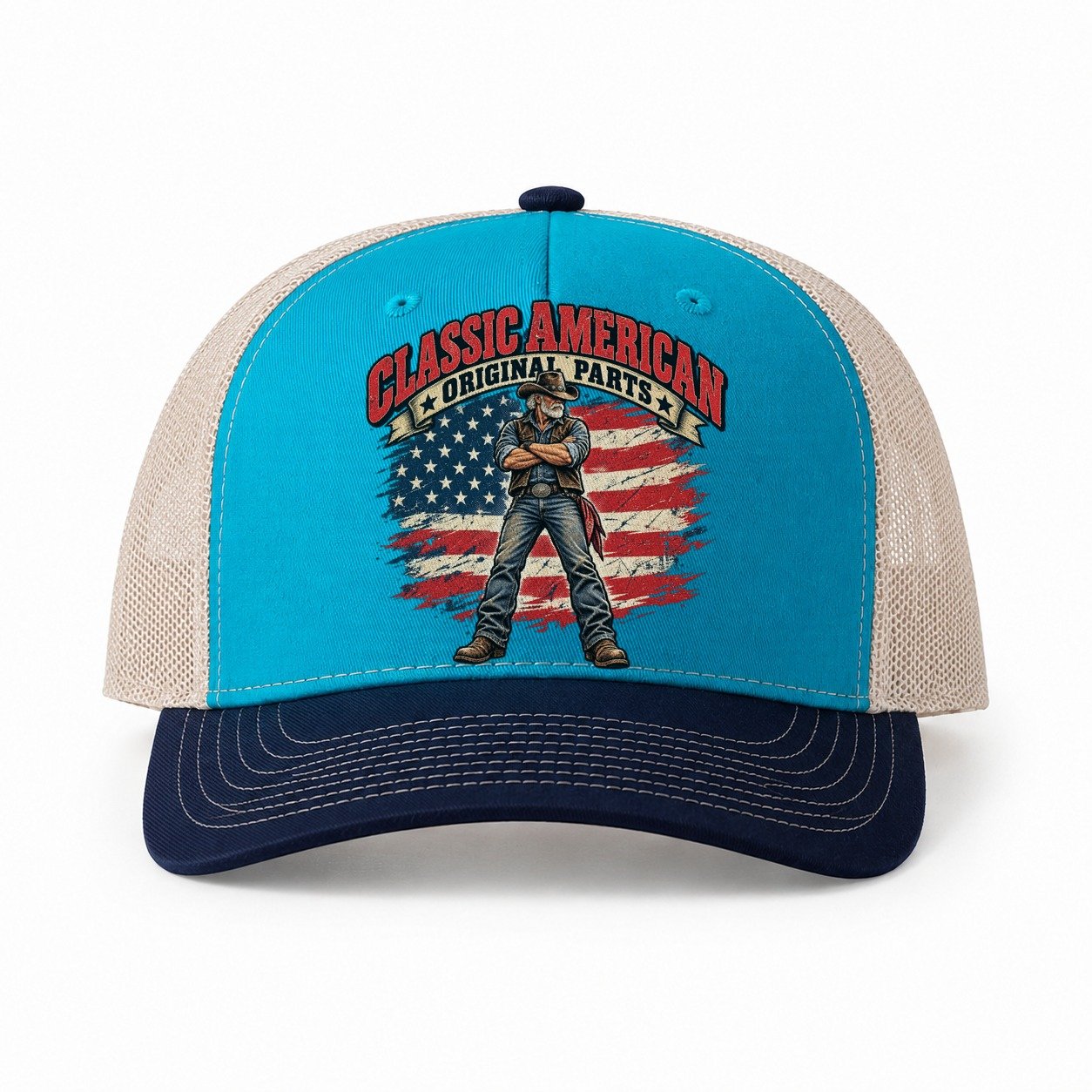 Teal-Navy — front view