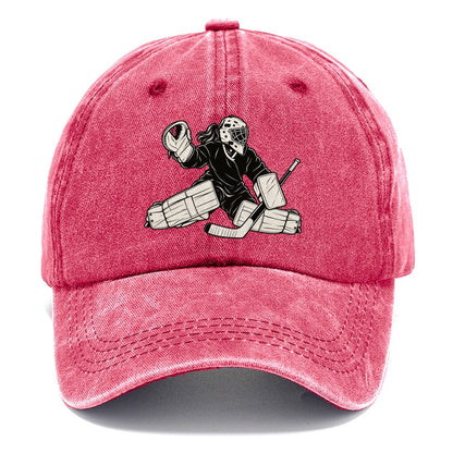 Female Hockey Goalie Classic Cap – Pomegranate Blush