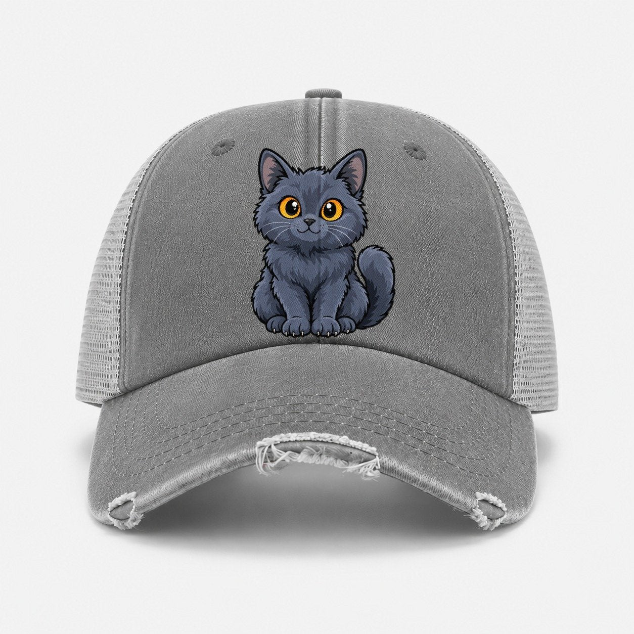 Grey — front view