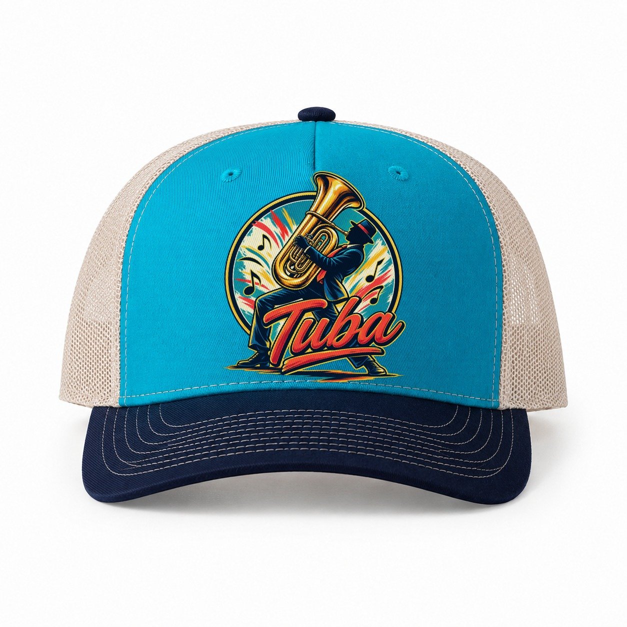 Teal-Navy — front view