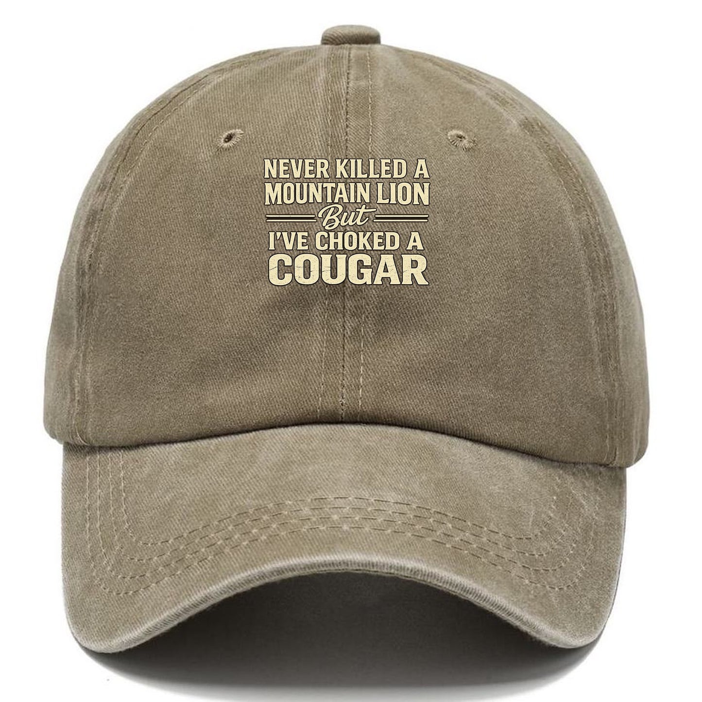 Never Killed A Mountain Lion Classic Cap