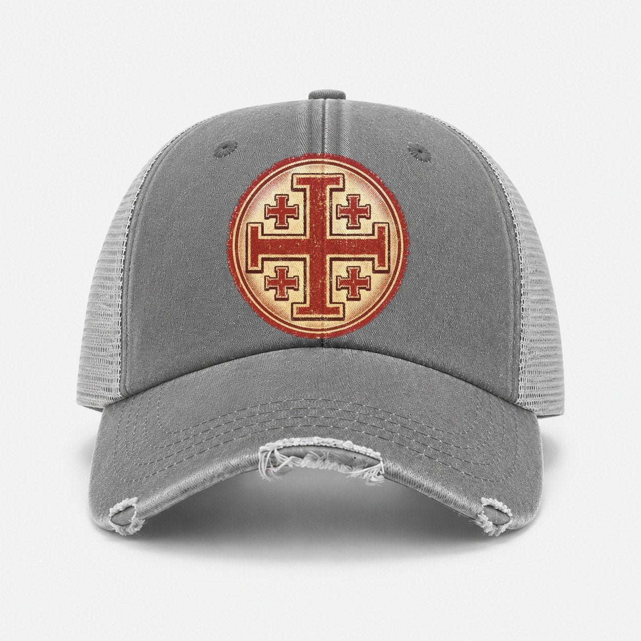 Grey — front view