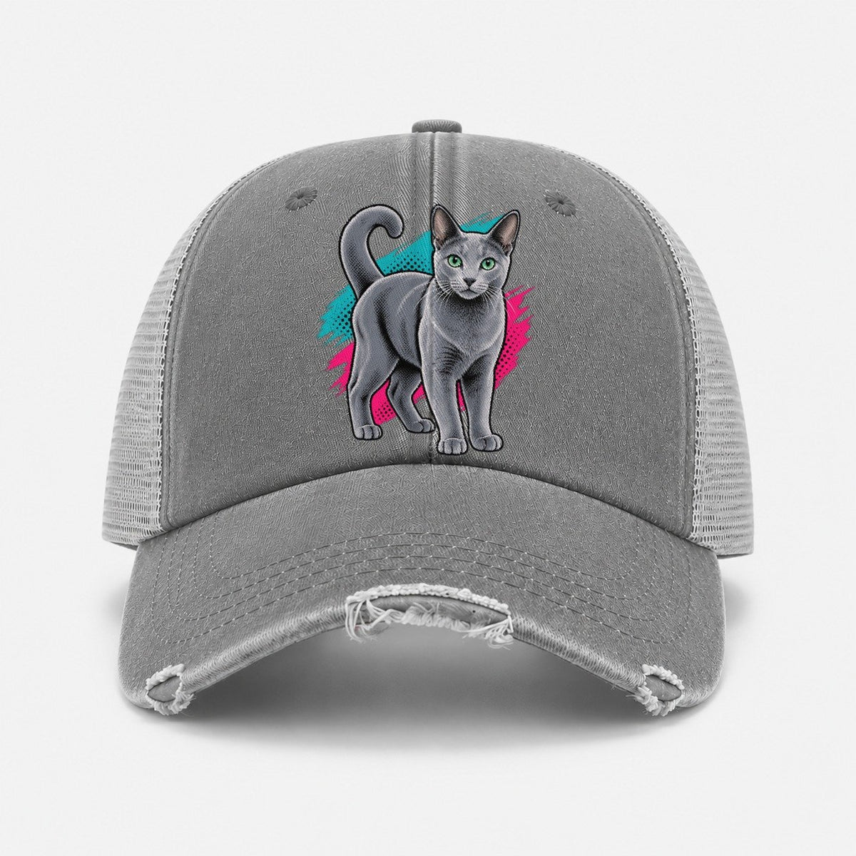 Grey — front view