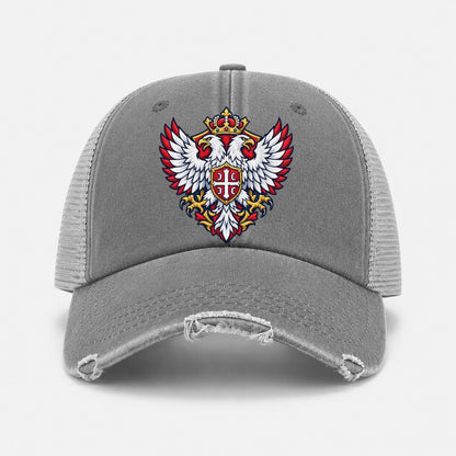 Grey — front view