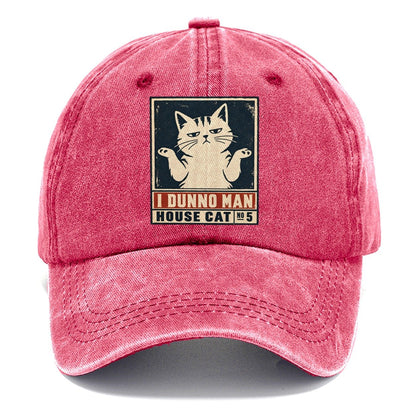 I Dunno Man Neko Says No Classic Cap – Pomegranate Blush