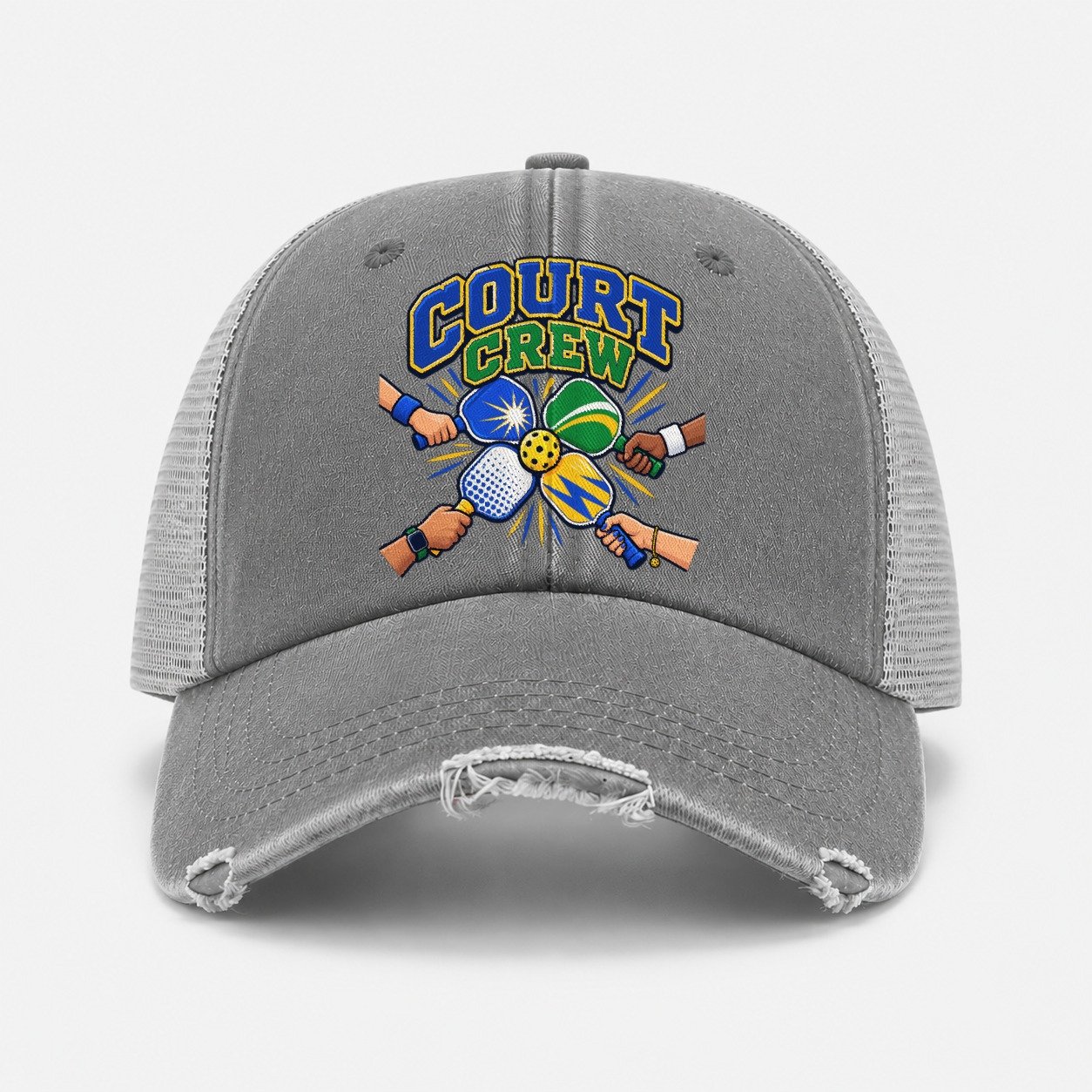 Grey — front view