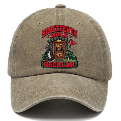 Nineteenth Hole Regular Golf Life Classic Cap – Warm Sand