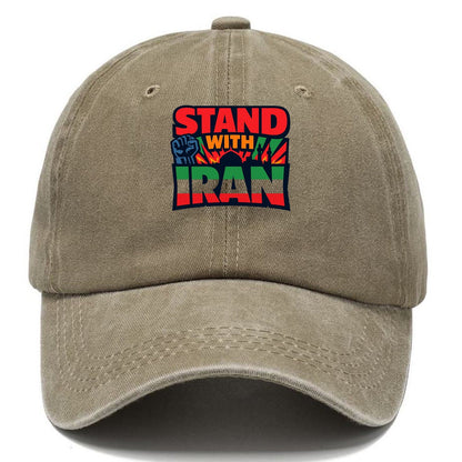 Stand With Iran Classic Cap – Warm Sand