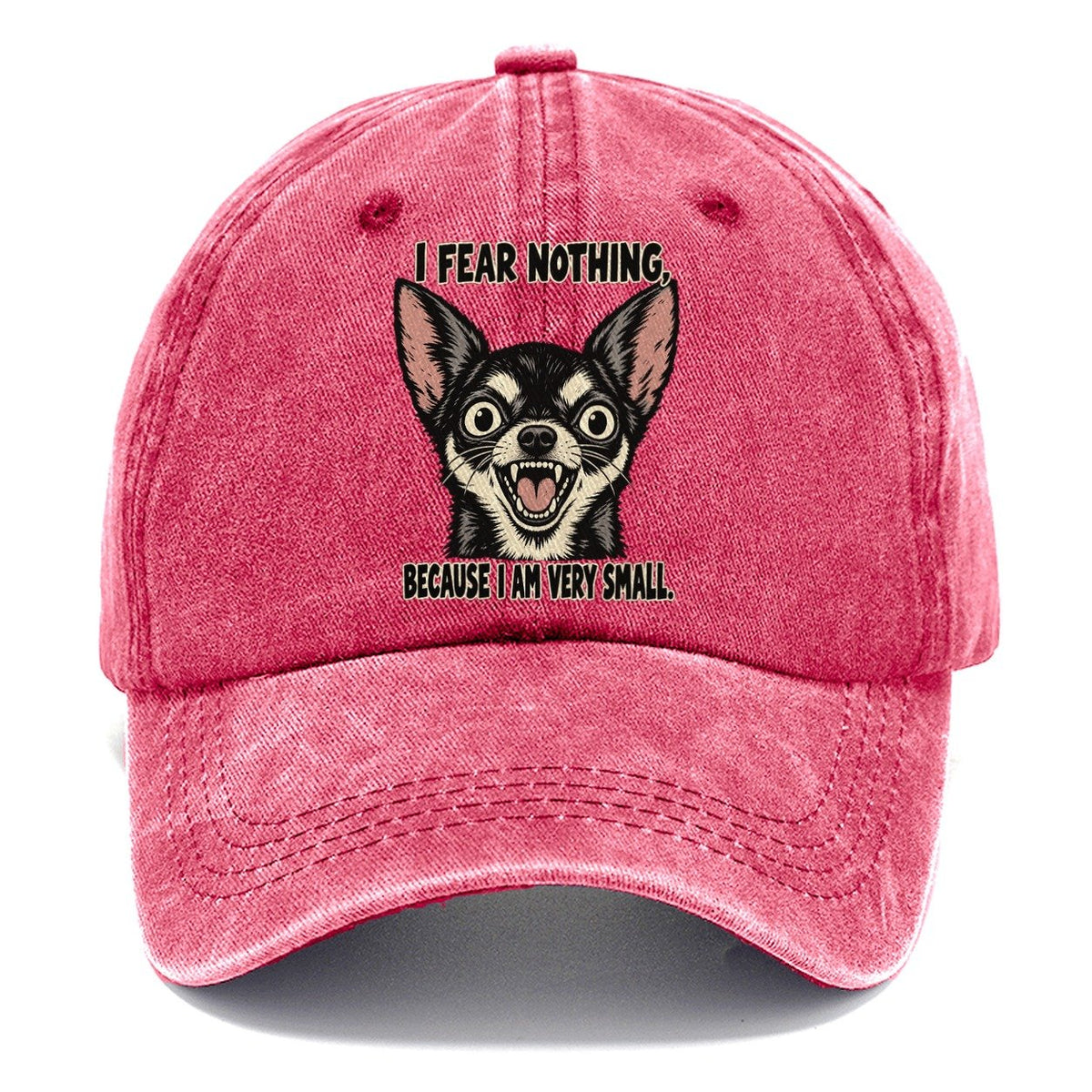 I Fear Nothing Feral Logic Classic Cap – Pomegranate Blush