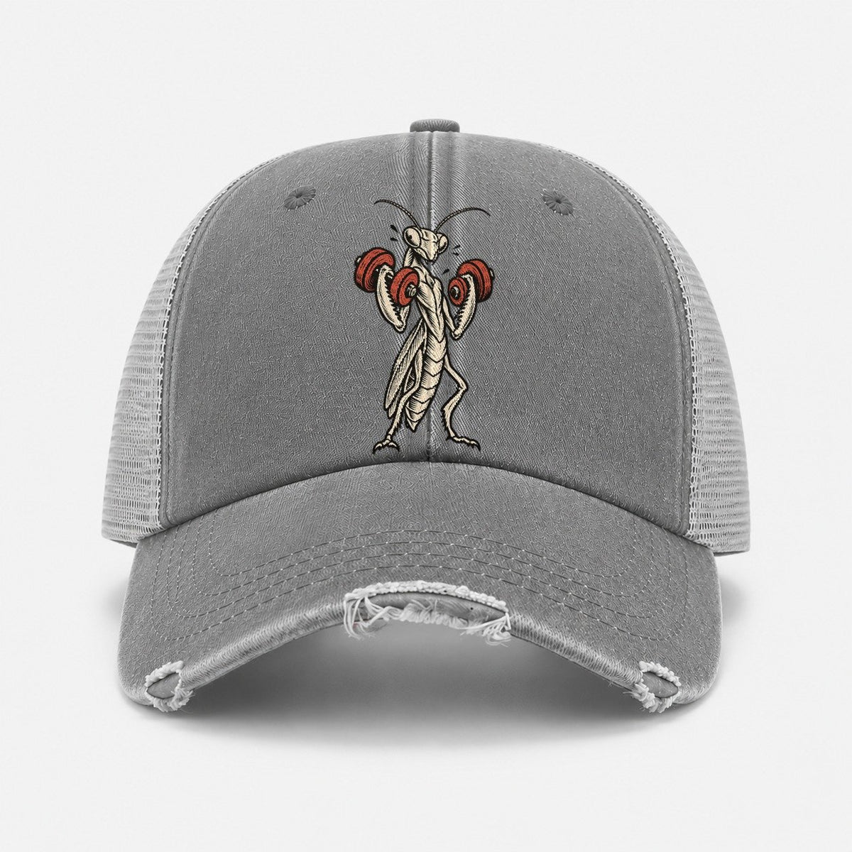 Grey — front view