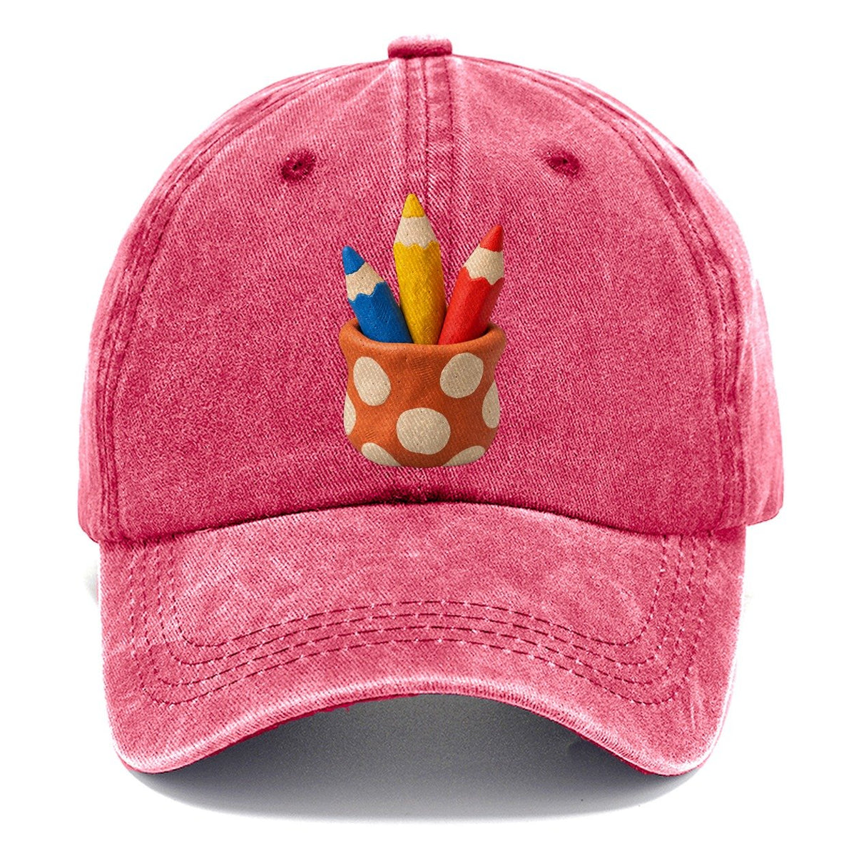 Color Pencil Cup Classic Cap – Pomegranate Blush