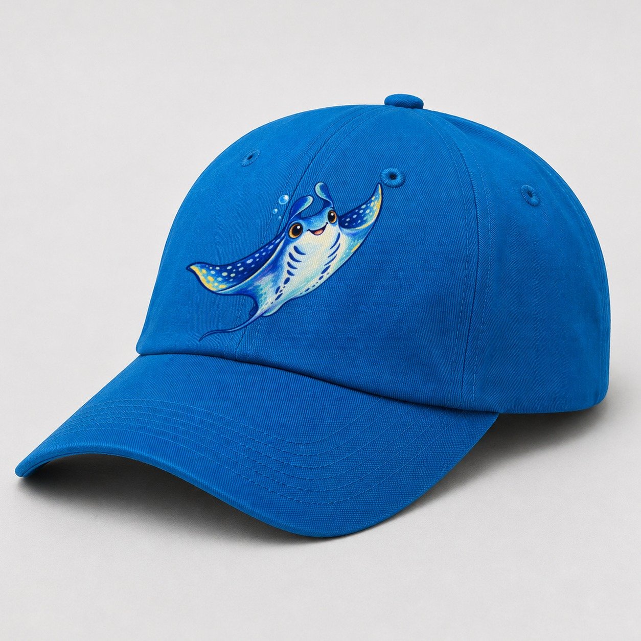 Blue — angle view