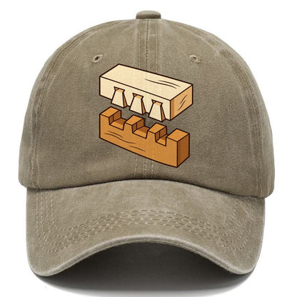 Dovetail Joint Study Woodworking Classic Cap – Warm Sand
