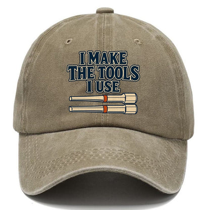 I Make The Tools I Use Blacksmithing Classic Cap – Warm Sand