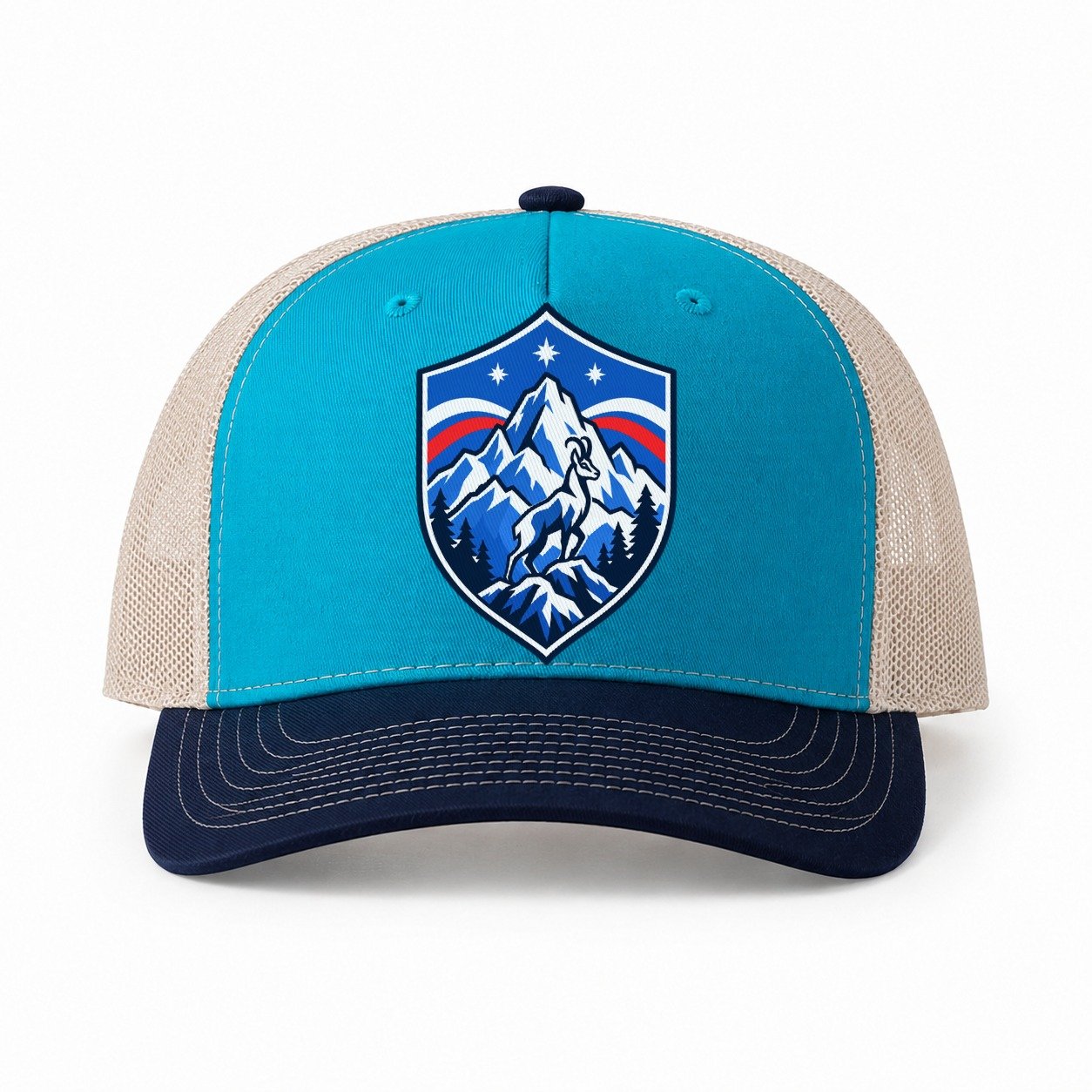 Teal-Navy — front view
