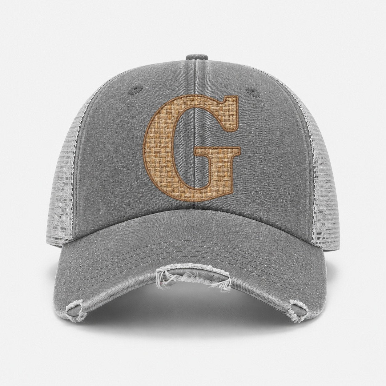 Grey — front view