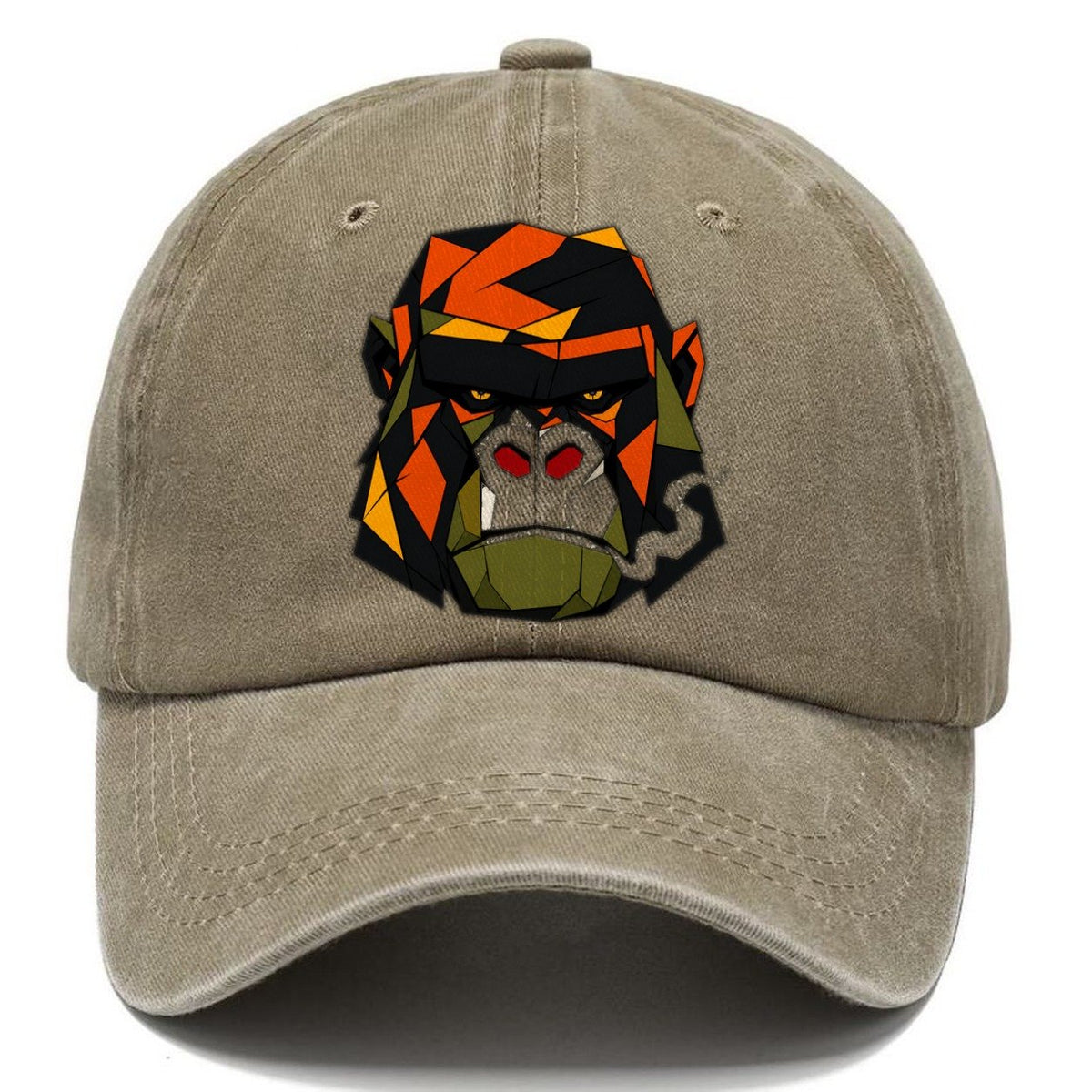 Gorilla Stare Frontal Classic Cap – Warm Sand